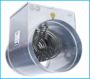 Воздухонагреватель канальный электрический STE 250/3,0