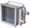 Воздухонагреватель водяной круглый STW 150 × 150-2